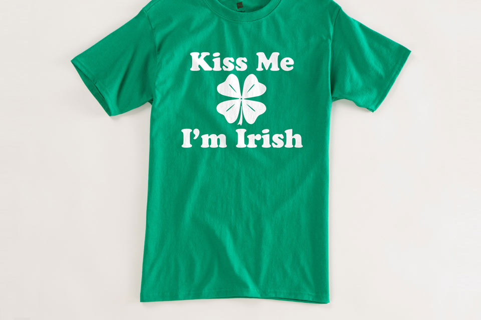 Kiss Me I’m Irish Tshirt. 