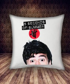 5 Second Of Summer two eyes pillow case