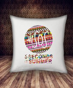 5 second of summer with multiple pattern pillow case