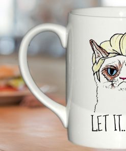 Grumpy Cat Elsa Let it go mug