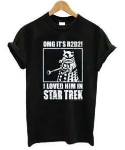 OMG R2D2 Star Trek Tshirt