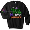 Time Witches Halloween gift sweatshirt