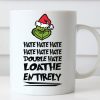 Grinch Christmas mug