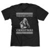 Harambe Loved Christmas Black T-Shirt gift