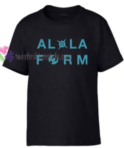 Alola Form Pokemon T-Shirt gift
