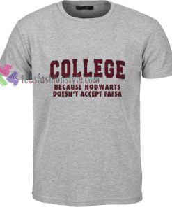 College Hogwarts T-Shirt gift