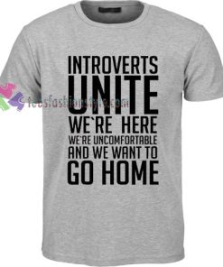 Introverts Unite T-Shirt gift