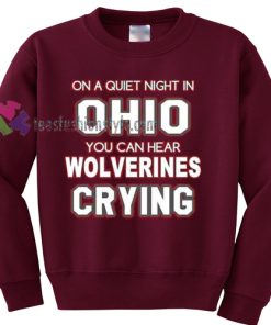 Ohio State Buckeyes Wolverines Sweater gift