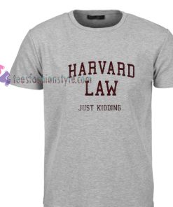 HARVARD LAW Tshirt gift