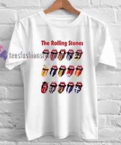 Rolling Stones Stadium Tongue Tour Tshirt gift