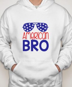 American Bro independence day hoodie gift
