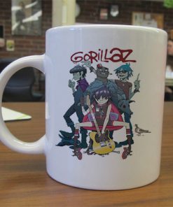 Gorillaz Alertnative Pop Punk Rock mug gift