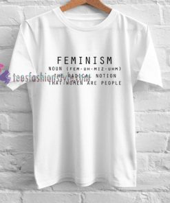 feminism ringer Tshirt gift