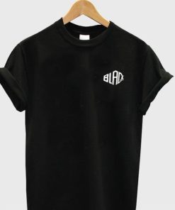 Black id font quote Tshirt gift