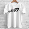 Gorillaz Logo tshirt gift