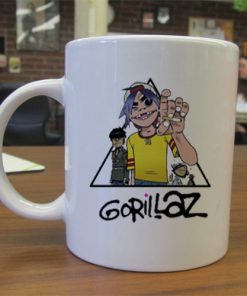 Gorillaz Pyramid mug gift