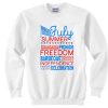 Independence Day Party july summer sweater gift