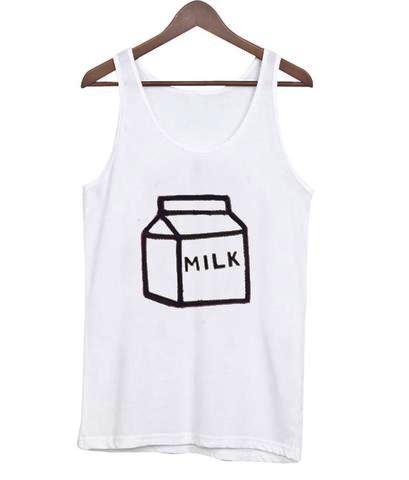 Box Milk tank top gift