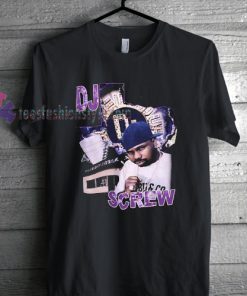 DJ Screw Tshirt gift cool tee shirts