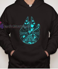 Star Wars The Last Jedi Millenium Falcon Hoodie gift cool tee shirts