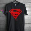 Superman Red Drip Men's Muscle Bodybuilding Gym T-Shirt gift