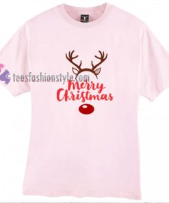Merry Christmas from Reideer Christmas T Shirt gift tees cool tee shirts
