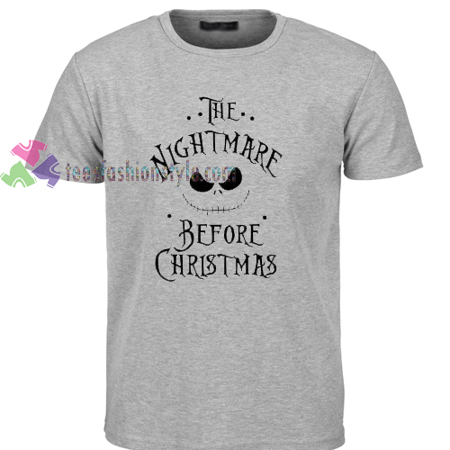 The Nightmare Before Christmas T Shirt gift tees cool tee shirts