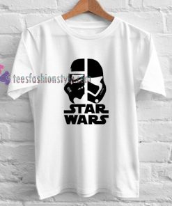 Stormtrooper vs Darth Vader t shirt gift tees cool tee shirts