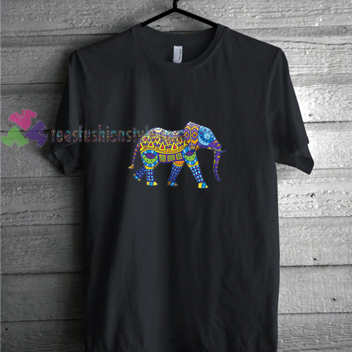 Elephant Tribal t shirt