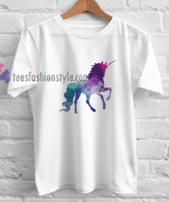 Galaxy Unicorn t shirt