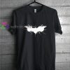 batman white logo shirt