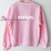 Baby Girl Pink Sweatshirt