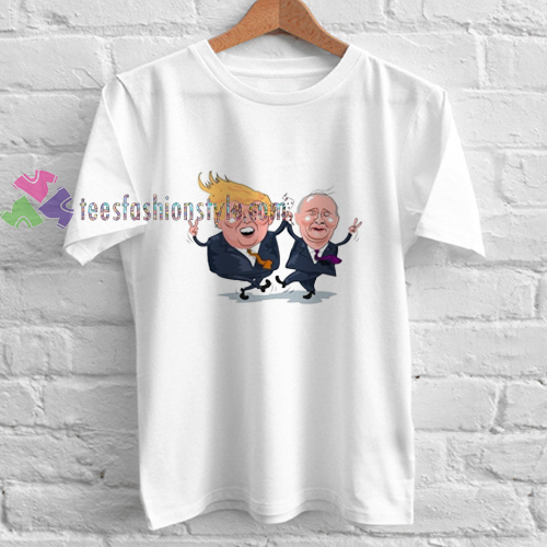 trump dance with israel t shirt