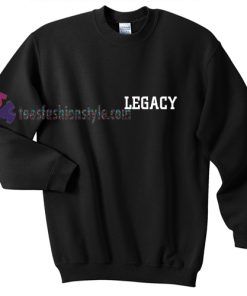 Legacy Black Sweatshirt