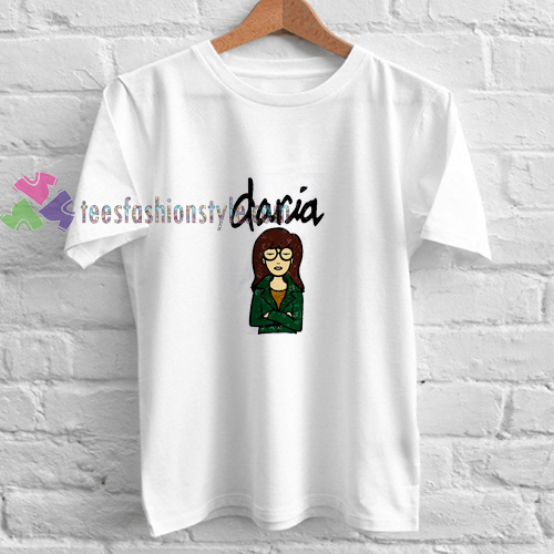Daria Cartoon t shirt gift tees unisex adult cool tee shirts buy cheap