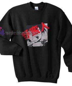 Anime Black Sweatshirt