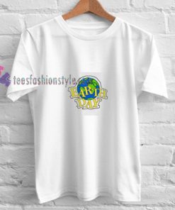 Earth Day White t shirt