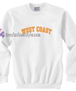 Westcoast White Sweatshirt