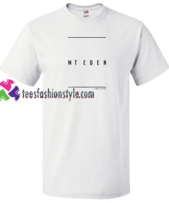 Mt Eden T Shirt, Vertigo Album Shirt