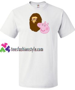 A Bathing Ape Bape Head X Peppa Pig Parody T Shirt gift tees unisex adult cool tee shirts