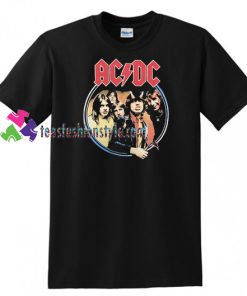 ACDC Highway To Hell Tee T Shirt gift tees unisex adult cool tee shirts