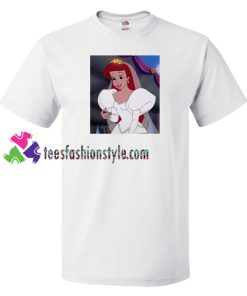 Ariel Mermaid Princess T shirt gift tees unisex adult cool tee shirts