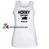 Horny Bastard Tank Top gift tanktop shirt unisex custom clothing Size S-3XL
