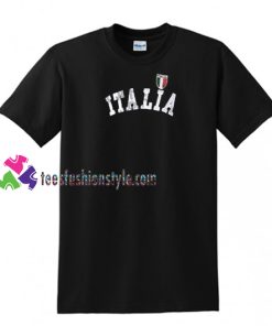 Italia Logo T Shirt gift tees unisex adult cool tee shirts