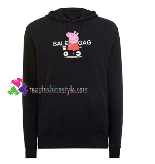 Peppa Pig X Balenciaga Parody Hoodie gift cool tee shirts cool tee shirts for guys