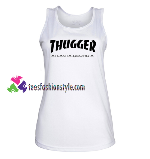 Young Thug X Thrasher Tank Top gift tanktop shirt unisex custom clothing Size S-3XL