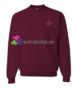 51 Avenue Park Sweatshirt Gift sweater adult unisex cool tee shirts