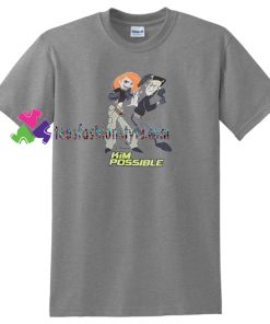 Disney Kim Possible T Shirt gift tees unisex adult cool tee shirts