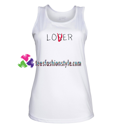 Loser-Lover Tank Top gift tanktop shirt unisex custom clothing Size S-3XL