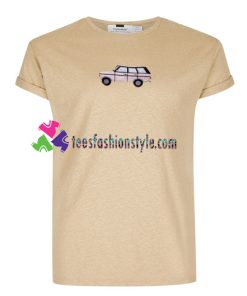 Vintage Pink Car T Shirt gift tees unisex adult cool tee shirts